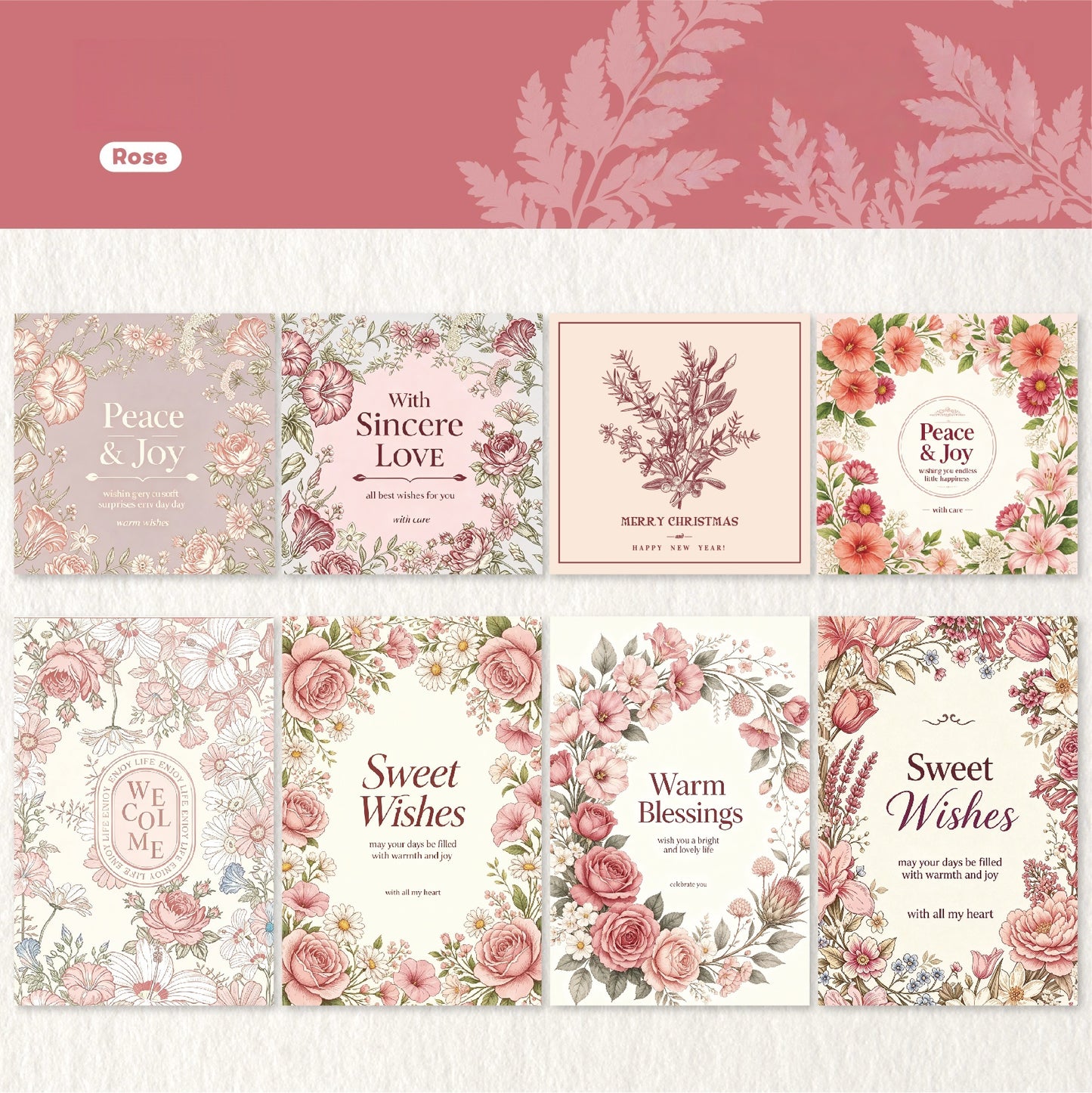 Floral Botanical Vellum Papers