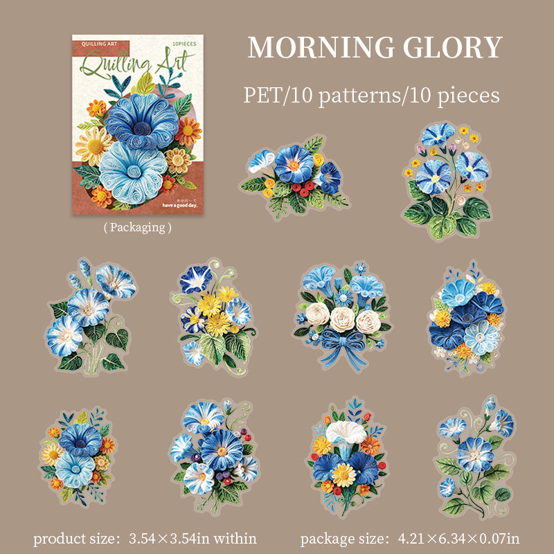 Realistic Floral Stickers