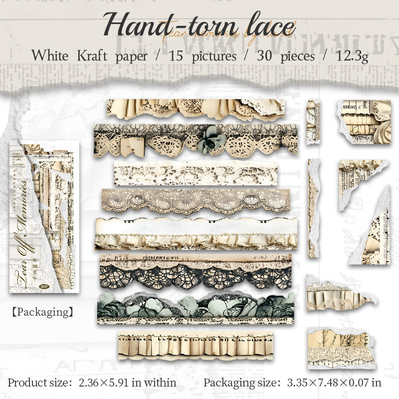 Torn Memory Strip Stickers