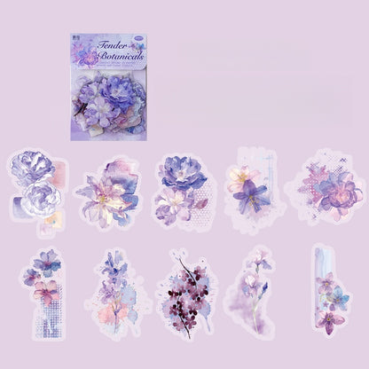 Ink Shadow Poetry Stickers