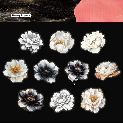 Ink Blossom Stickers
