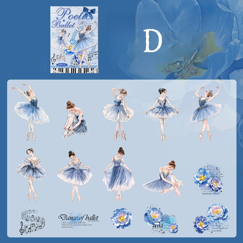 Ballet Monologue Stickers