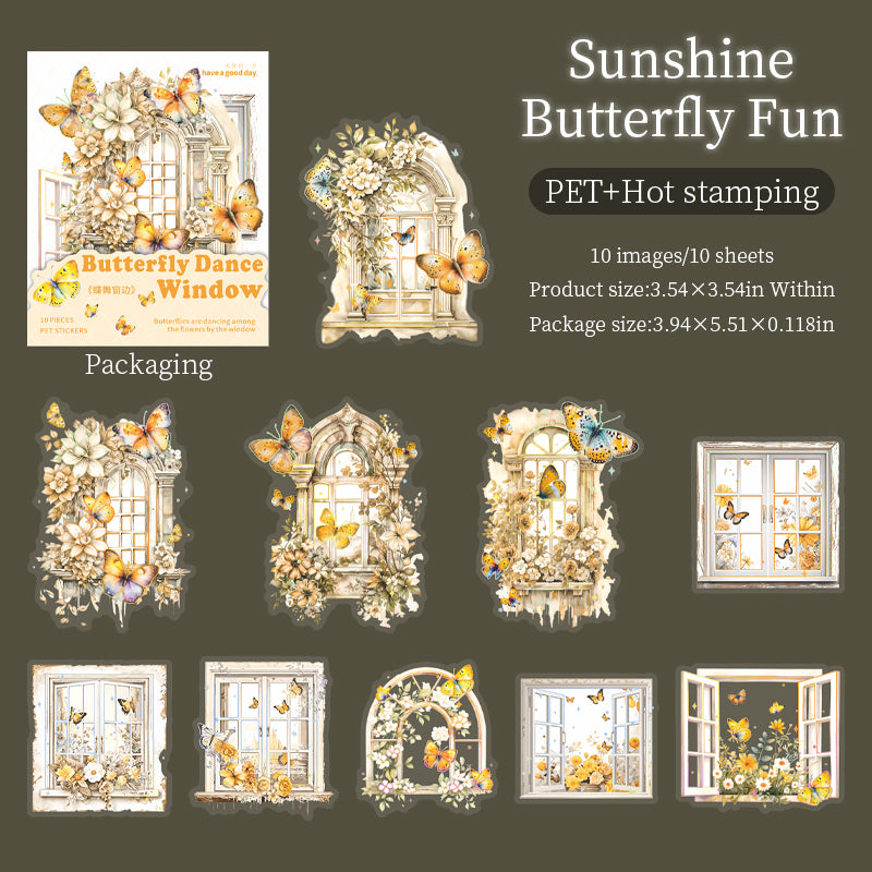 Butterfly Dancing Window Stickers