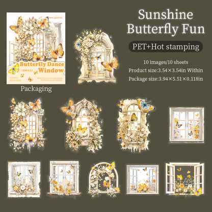 Butterfly Dancing Window Stickers