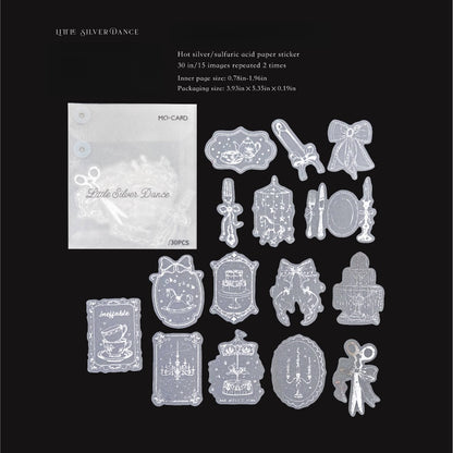 Silver Casket Secret Pact Stickers