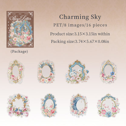 Rococo Letter Stickers