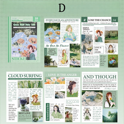 The Thoughts of a Girl Sticker Book