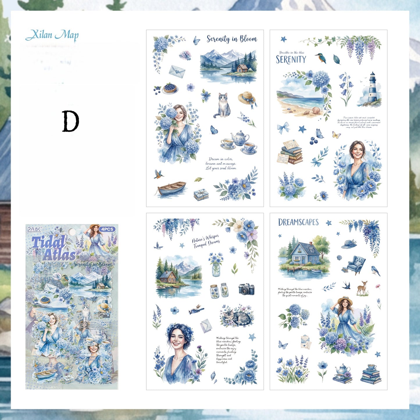 Fragrant Meadow Adventure Stickers