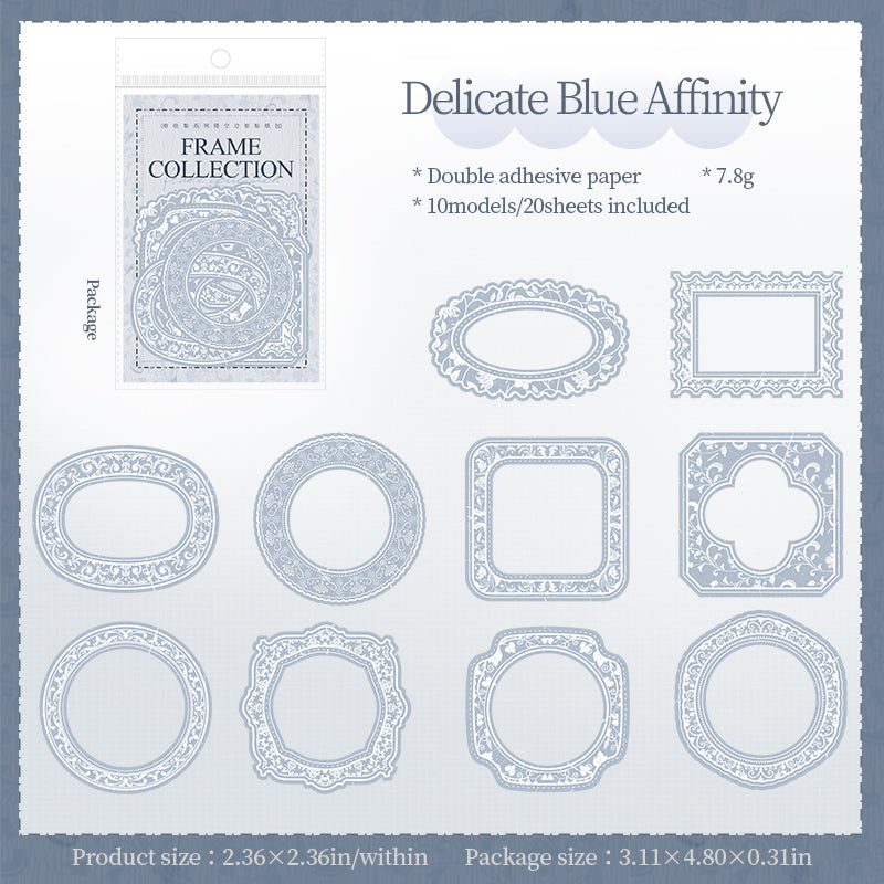 Framed Illustration Collection Sticker