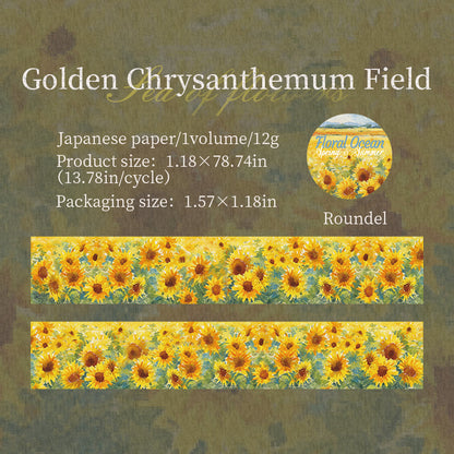 Floral Sea Washi Tape