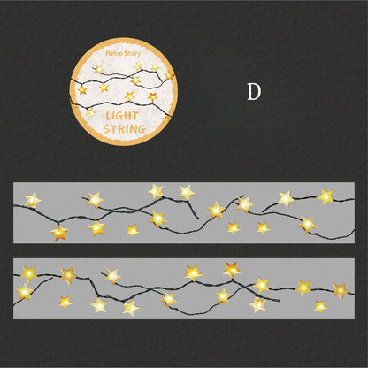Colorful String Lights Tape