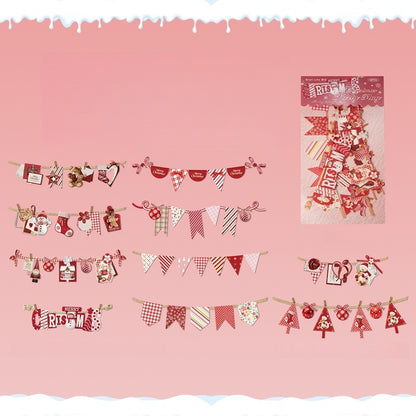 Christmas Bunting Stickers