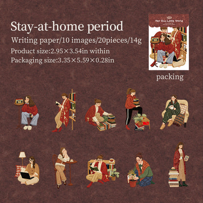 Her Little World Stickers