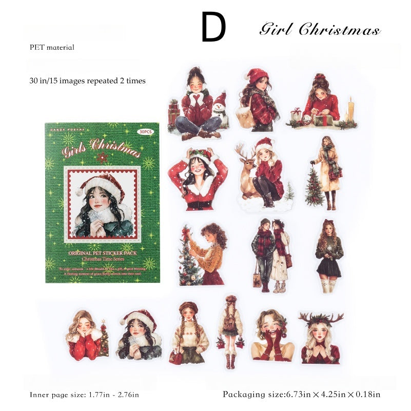 Christmas Era Stickers