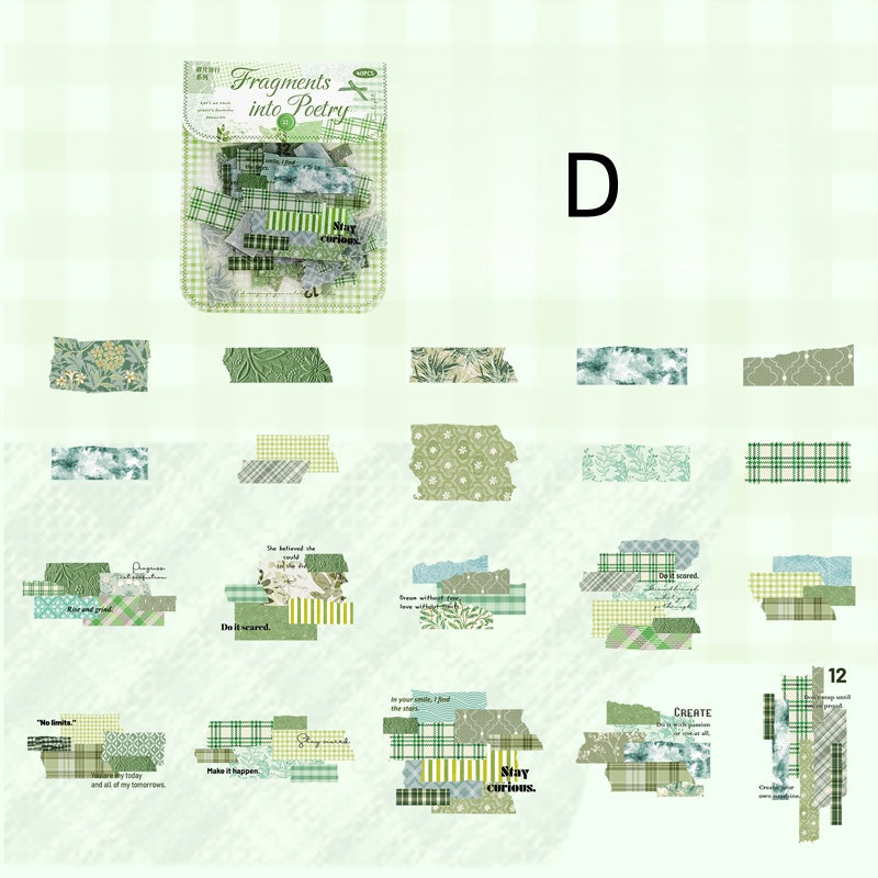 Fragmented Verses Stickers