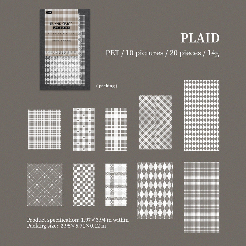 Blank Space Collection Stickers