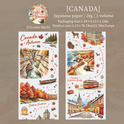 Exotic Journey Washi Tape