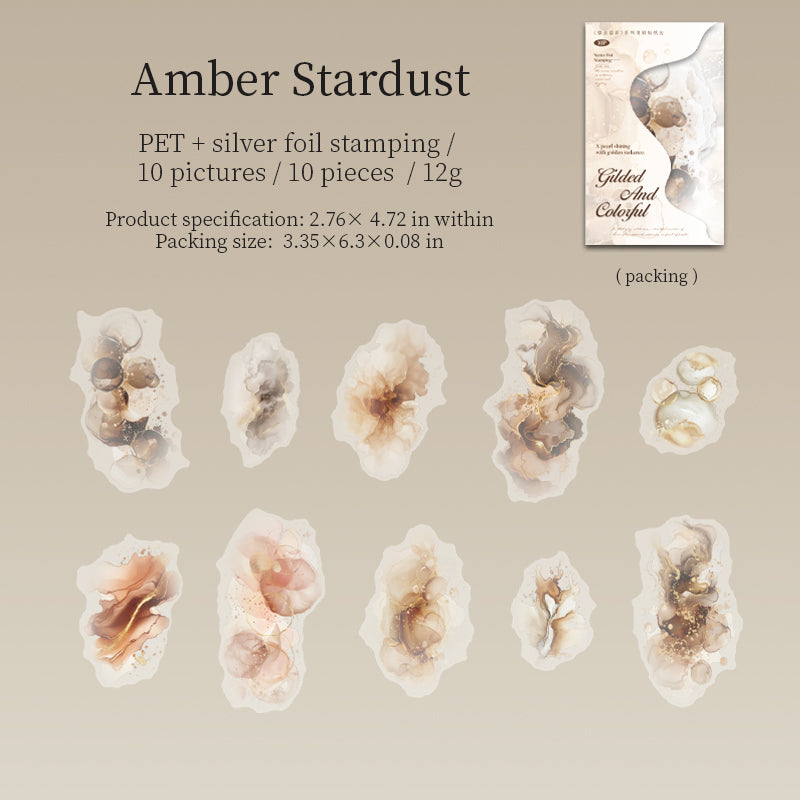 Gilded Glow Stickers