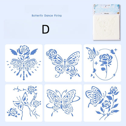 Forest Garden Painting Stencils