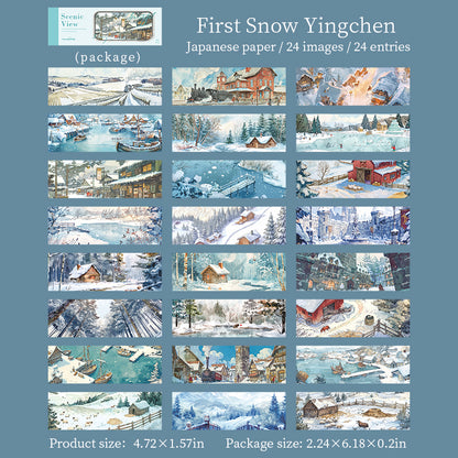 Beautiful Scenery View Sticker Book