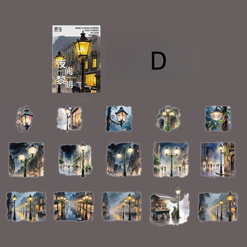 Lantern Glow Stickers