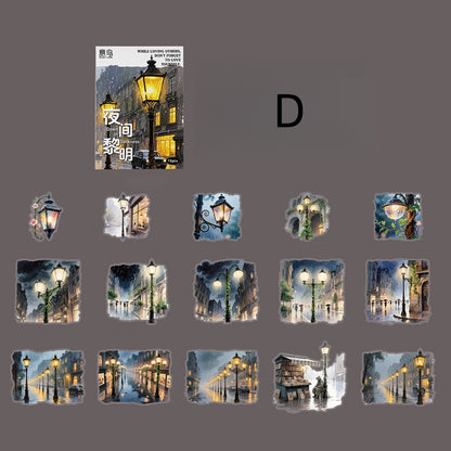 Lantern Glow Stickers