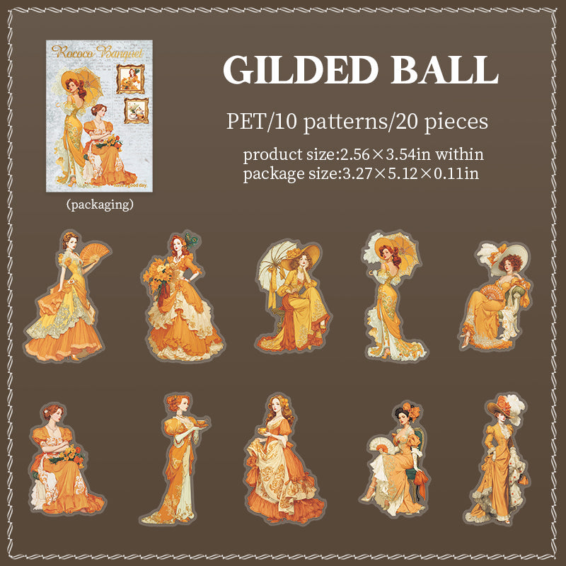 Rococo Banquet Stickers