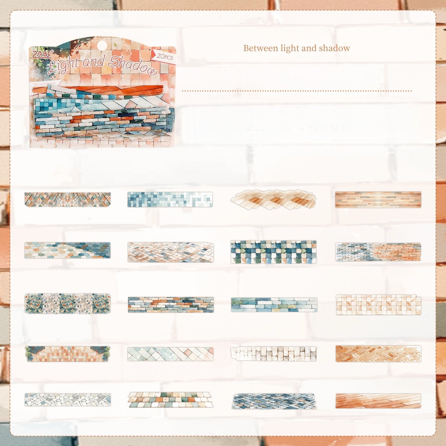Scenery Beneath Your Feet Stickers