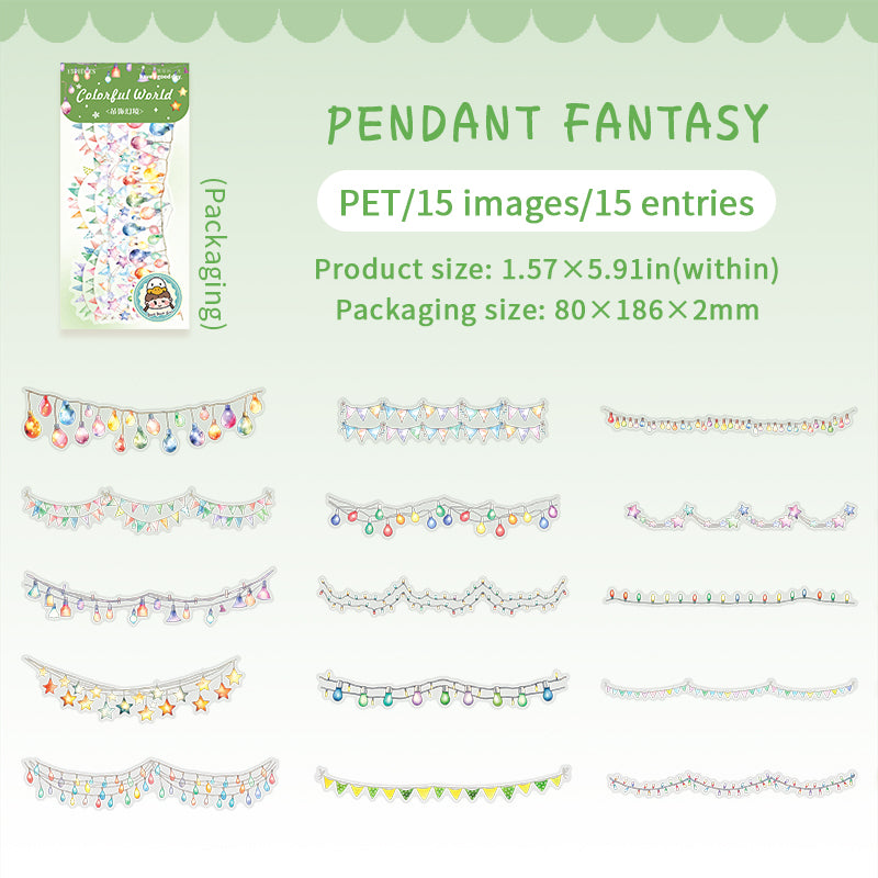 Cute Miracle Record Stickers