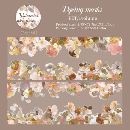 Watercolor Patterns Tape