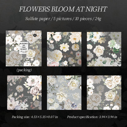 Night Bloom Stickers