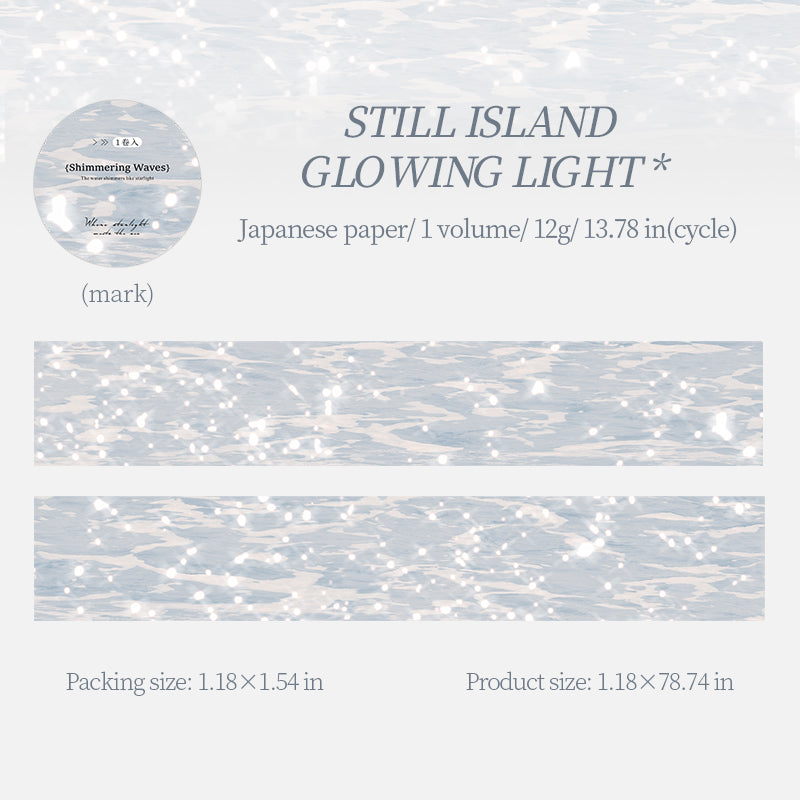Shimmering Ripples Washi Tape