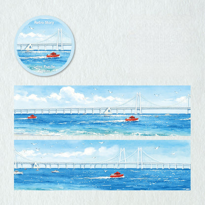 Coastal Letters Washi Tape