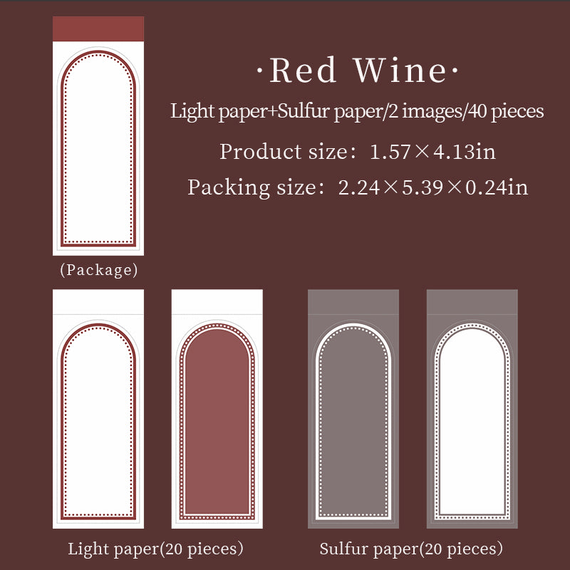 Pocket Frame Memo Pad