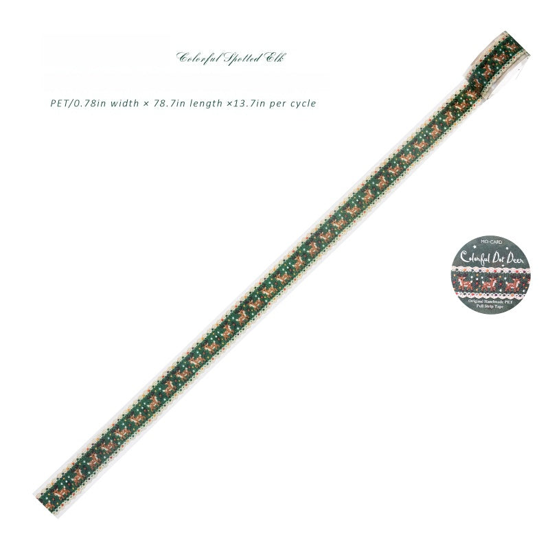 Christmas Crochet Tape Roll