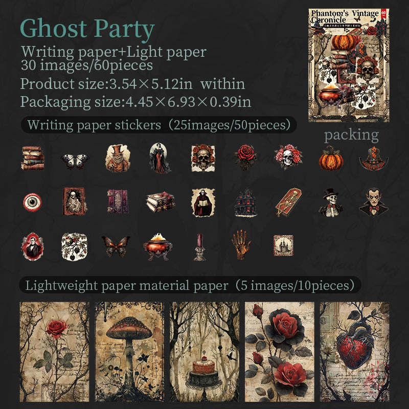 Ghostly Adventures Ephemera Pack