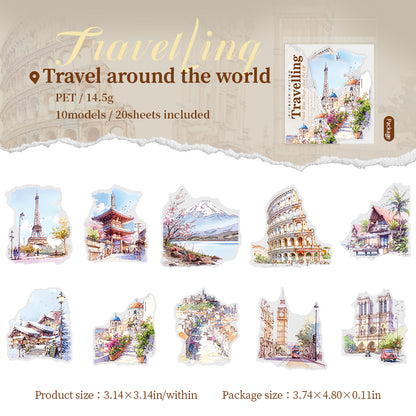 Travel Scenery Stickers