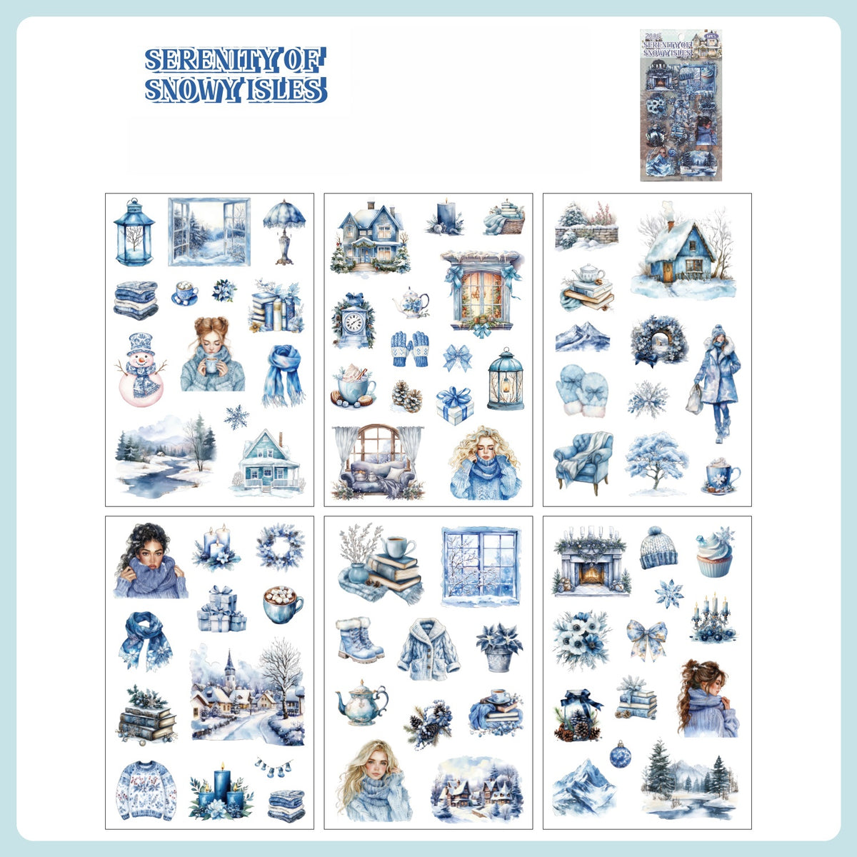 Four Seasons Journey Stickers