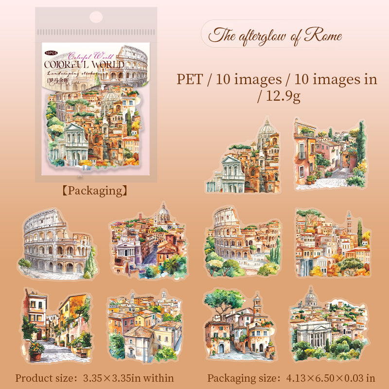 Colorful World Stickers