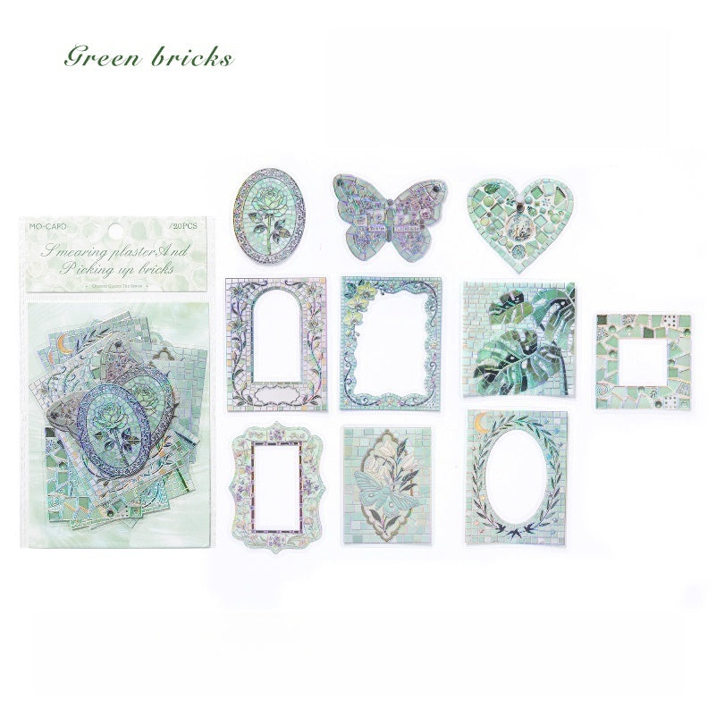 Colorful Glass Mosaic Stickers