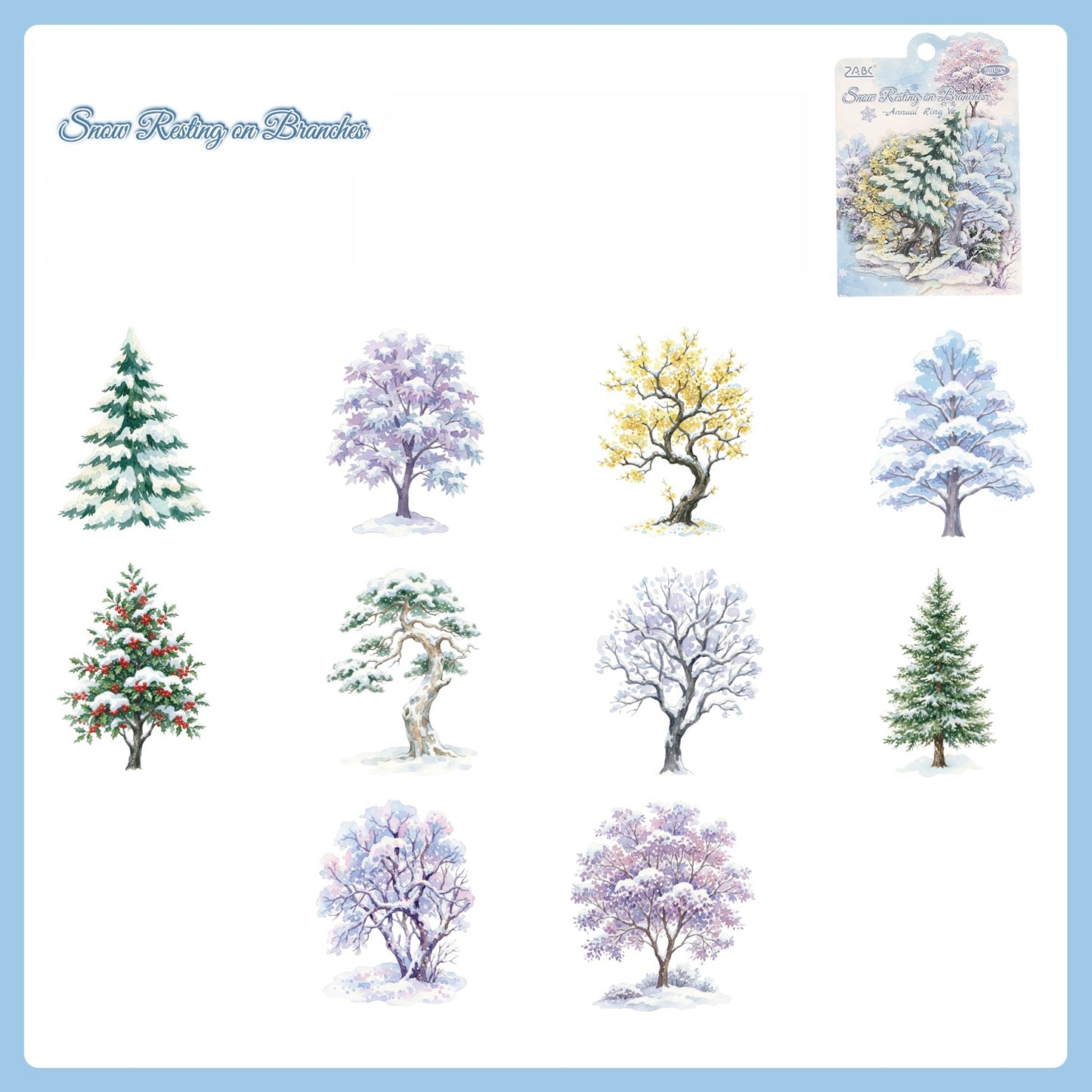 Seasonal Woodland Stickers