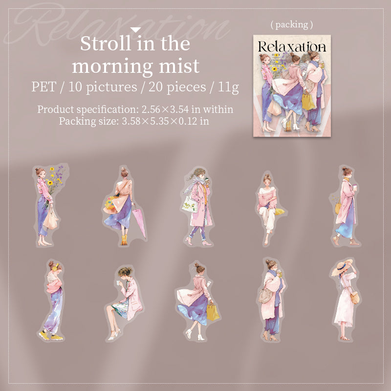 Relaxation Vibes Stickers