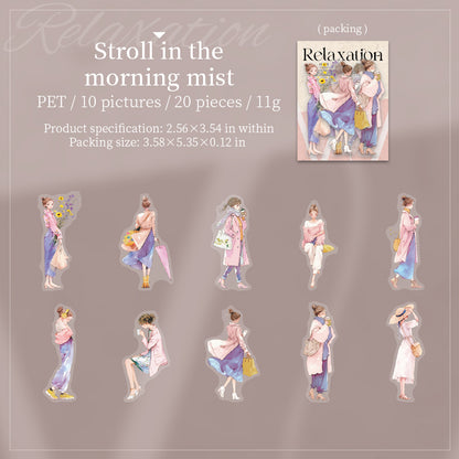 Relaxation Vibes Stickers