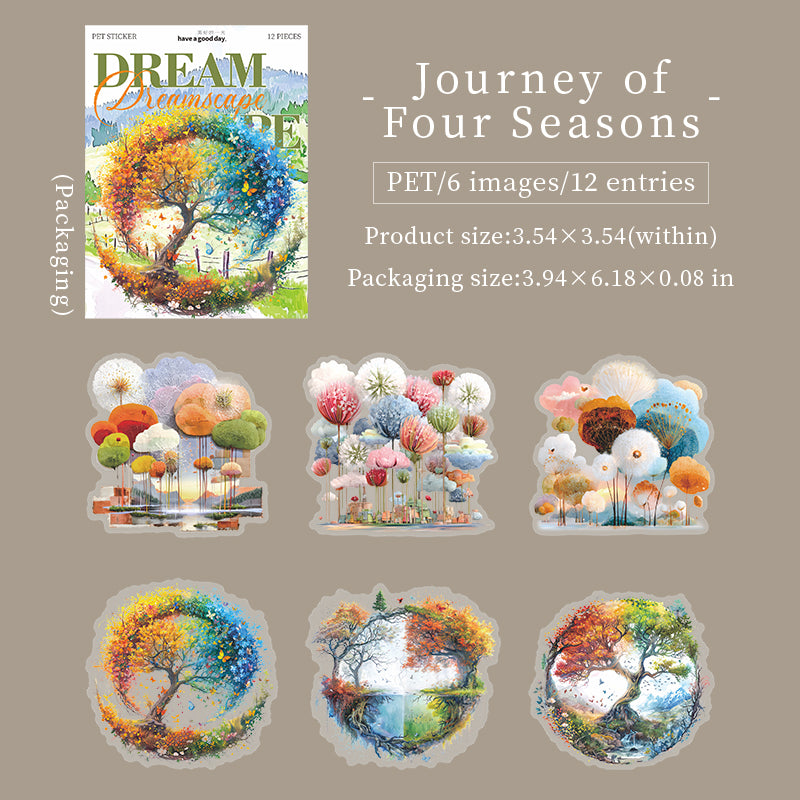 Dream Scape Stickers
