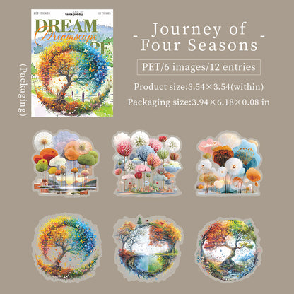 Dream Scape Stickers
