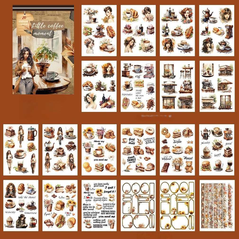 Gentle Autumn Sticker Book