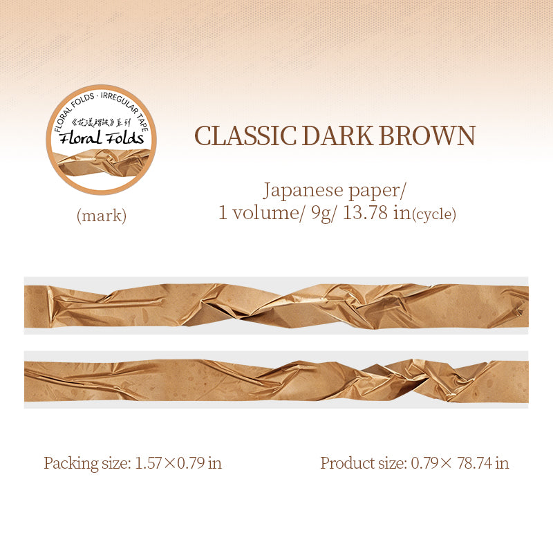 Floral Ruffles Washi Tape