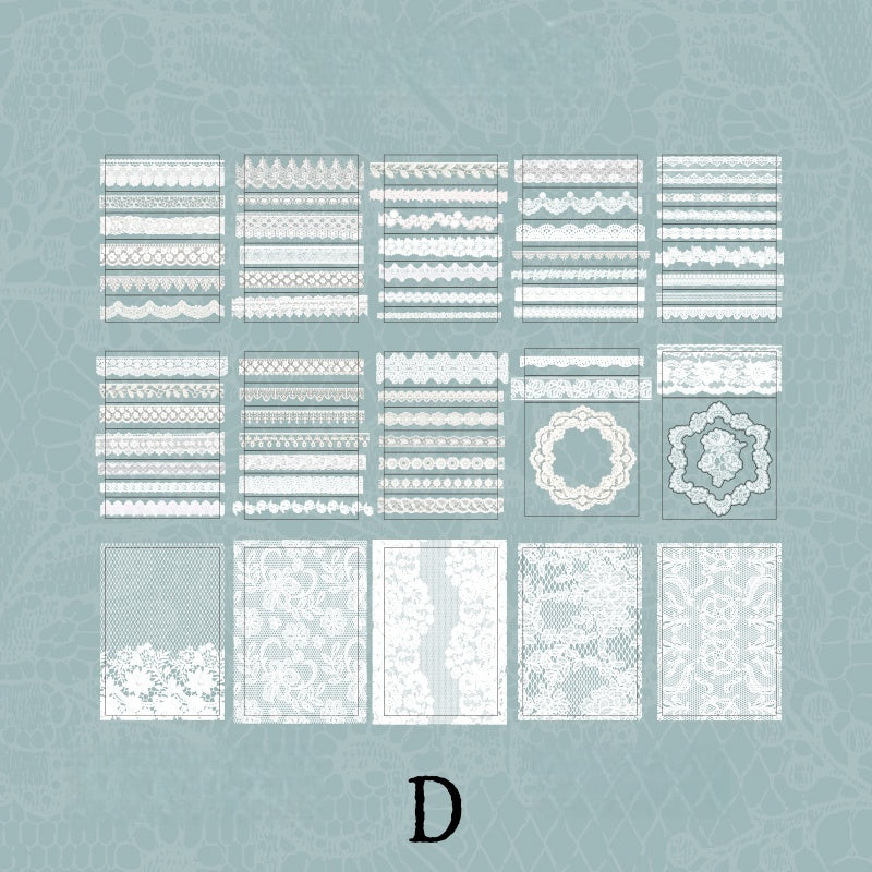 Lace Whispers Stickers