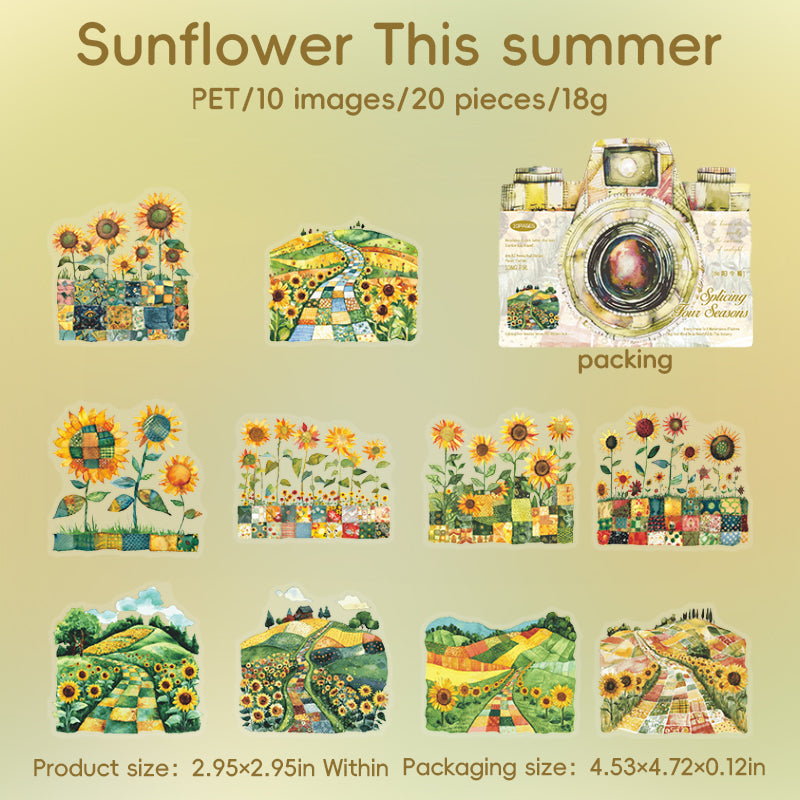 Seasons Collage Stickers