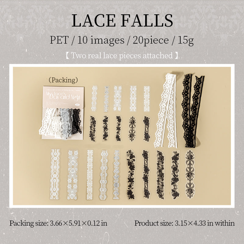 Elegant Lace Stickers